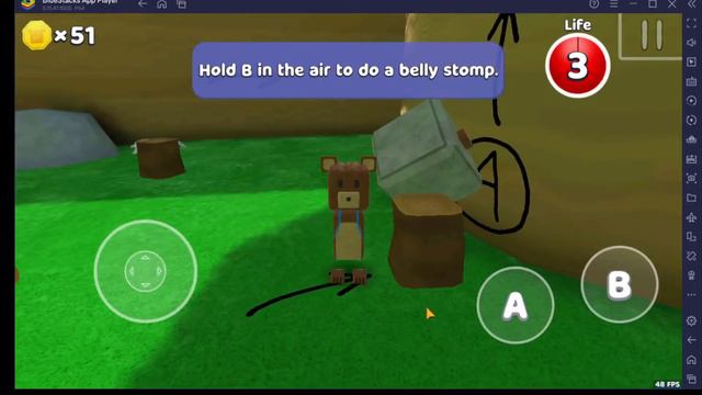 Super Bear Adventure полное прохождение игры Приключение Супер Мишки Супер Беар Адвенчер Лавинья 🐻