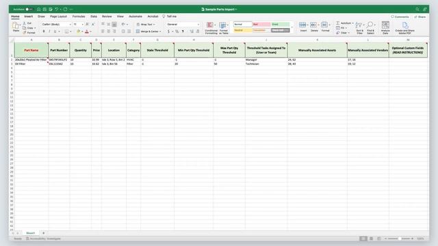 How To Bulk Import Parts | CMMS Tutorial смотреть онлайн