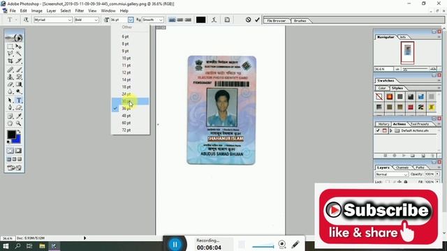 How to change name in photoshop voter id pan card.How Change Photo, Name in Aadhar Card I смотреть онлайн