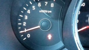 Не сбрасывает обороты Kia Rio AT 1.6