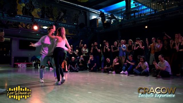 Dario y Sara (Spain) - bachata dance at Cracow Bachata Experience смотреть онлайн
