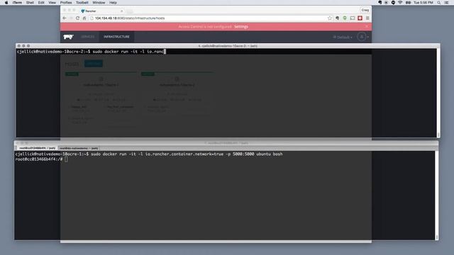 Native Docker Management with Rancher - Demonstration смотреть онлайн