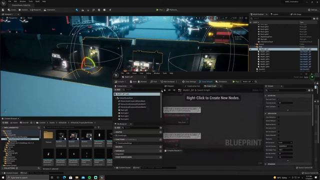 UNREAL ENGINE 5 Enviroment Timelapse CYBER CITY смотреть онлайн