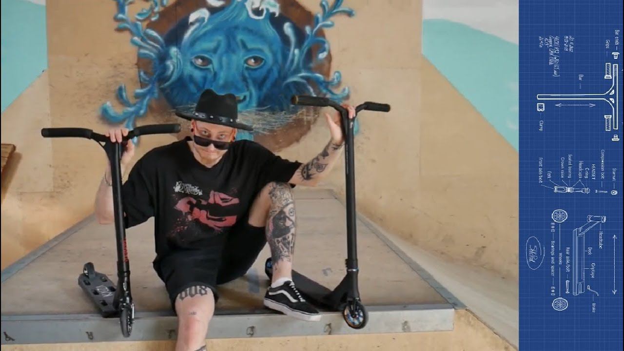 Обзор на трюковой самокат Kaiza Black Longway ⚡⚡⚡Ethic Erawan смотреть онлайн