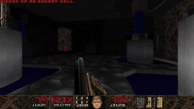 Doom II - Moonblood - MAP28: Remains of Zeta Labs смотреть онлайн