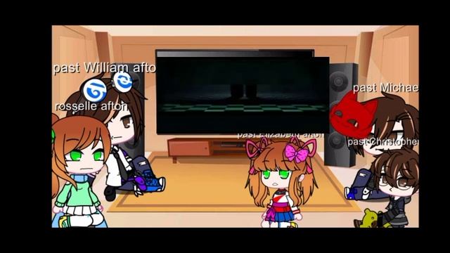 Past Afton Family react to Michael Afton song || Part 3/5 || смотреть онлайн