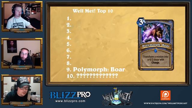 Hearthstone: Well Met Podcast - Top 10 Most Impactful Cards in The Grand Tournament смотреть онлайн
