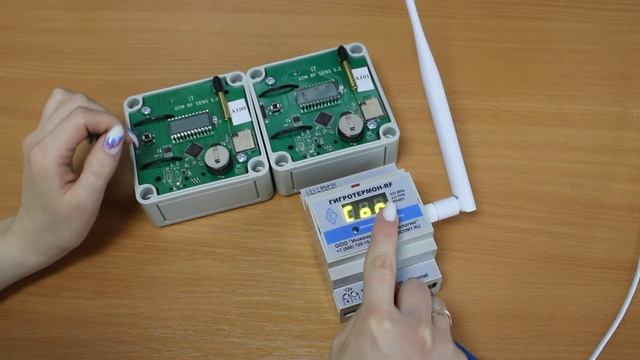 Часть 2 - Как подключить беспроводной узел "I-Sens" к серверу "Гигротермон-RF" смотреть онлайн