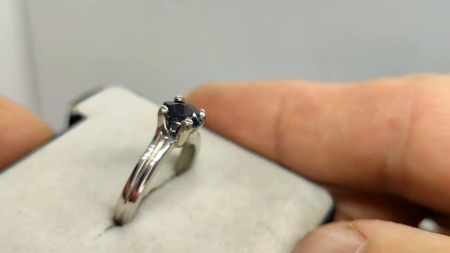 Колечко серебро 925 пробы и натуральная шпинель 1.26кт смотреть онлайн