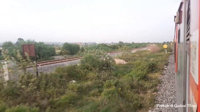 *Hyderabad to Manmad Junction*Train Journey by 07020 Jaipur Express Telugu | IndianRailway Journey смотреть онлайн