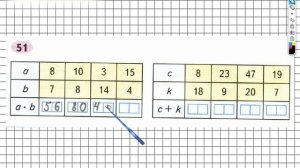 Задание №51 Внетабличное умножение и... - ГДЗ по Математике Рабочая тетрадь 3 класс (Моро) 2 часть
