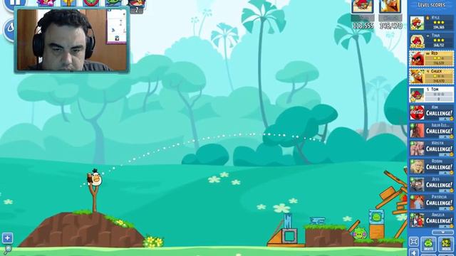 Angry Birds Friends How to get 3 Stars All Levels No Power Ups Weekly Tournament June 2 2018 смотреть онлайн