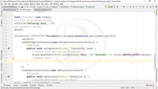 Firebase Firestore – Android Studio – 04[Delete Data] смотреть онлайн
