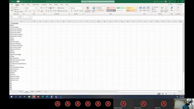 BIS 3233 - Exam II Review смотреть онлайн