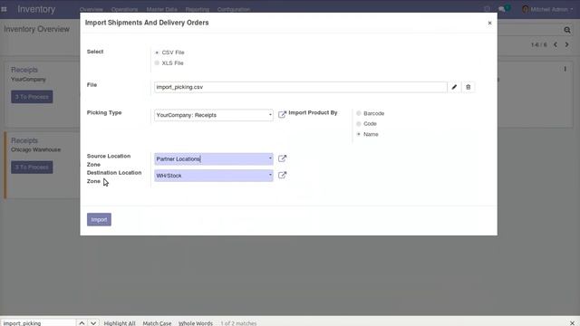 How to Import Picking(Shipment/Delivery) from Excel or CSV File | Odoo Apps Features #odoo #shipmen смотреть онлайн