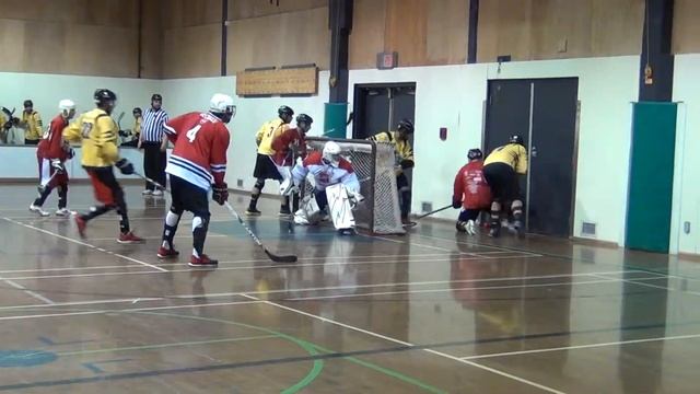 What A Save! (Ball Hockey Save - John Fronek) Ball Hockey Saves Goaltending Skills Tricks смотреть онлайн