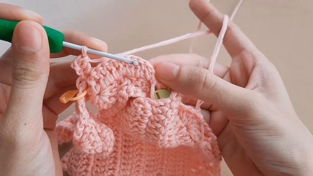 How to crochet a simple peplum top | Athena V2 | Left Handed смотреть онлайн