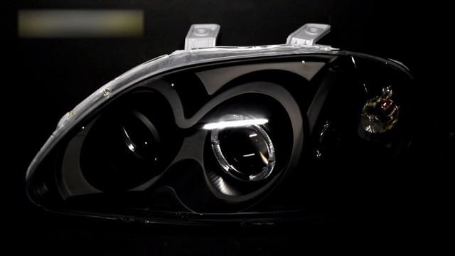 Тюнинг фары для Хонда Цивик 6 | Tuning headlights Honda Civic VI '95-98 смотреть онлайн