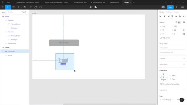 Figma Variants - Step by step tutorial to create variants of a component смотреть онлайн