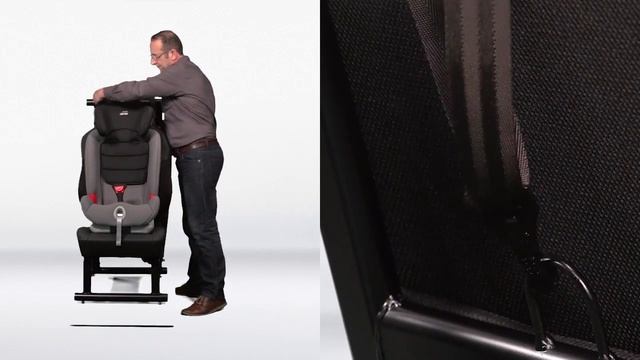 Britax Römer Advansafix III SICT - установка в группе 2-3 смотреть онлайн