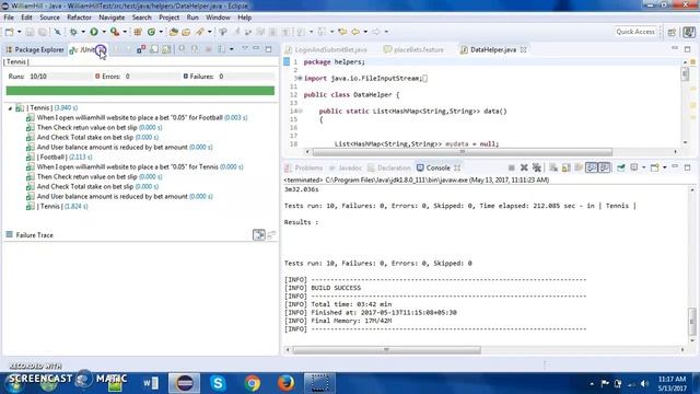 Test Automation framework with Cucumber-JVM, Maven, Selenium, Page Object Design Pattern, POM смотреть онлайн