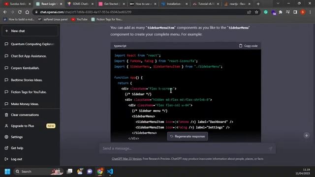 Vite + React + TS +chatGPT ? gas смотреть онлайн