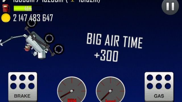 Hill Climb Racing - Moon 10000-16000m смотреть онлайн
