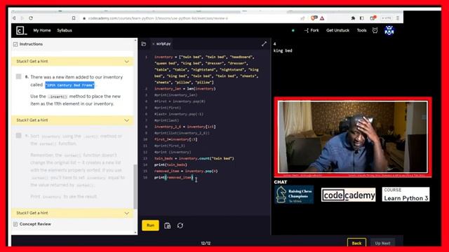 Learning Python With Codecademy - Part 2 смотреть онлайн