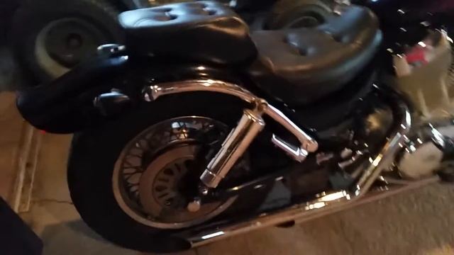 95 Suzuki Intruder 1400 Lowered Cobra Pipes смотреть онлайн