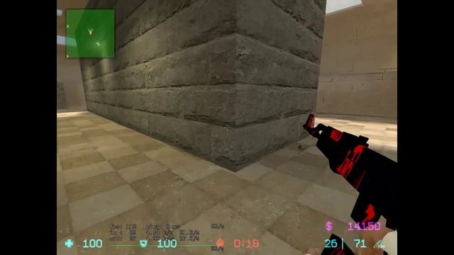 3D°[Pro]:Сухарик[cl] Обучение стрельбы в css v34 с awp и ak-47 смотреть онлайн