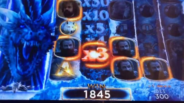 SUPER RARE WIN! GETTING THE 50x DRAGON MULTIPLIER ON GAME OF THRONES SLOT MACHINE! MOHEGAN MONDAYS! смотреть онлайн