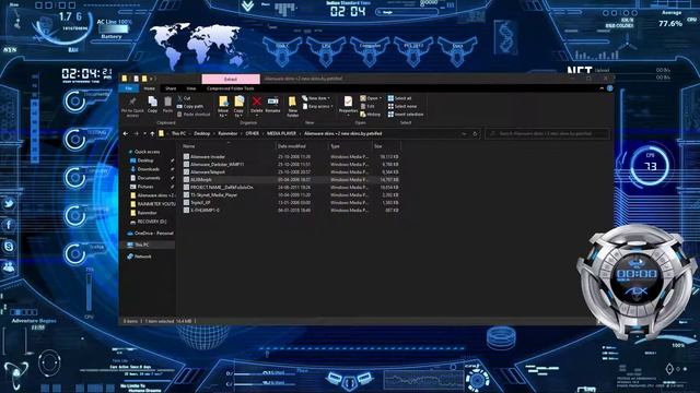 Customize media player skin , Make media player cool. Feel like hacker with Computer_ji смотреть онлайн
