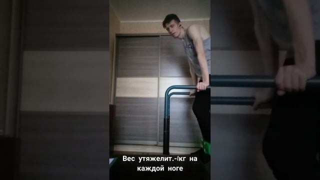 Качаю пресс на брусьях(с утяжелителями) #shorts#workout смотреть онлайн
