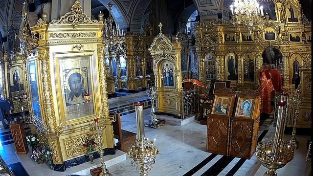 26.05 Ср. Преполовение Пятидесятницы. Утреня, часы и литургия. смотреть онлайн