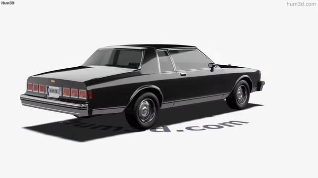 Chevrolet Caprice Landau 1985 3D model by Hum3D.com смотреть онлайн