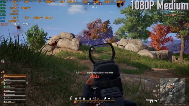 FPS Testing PUBG with INTEL CORE I5-12600K+RTX 3070 смотреть онлайн