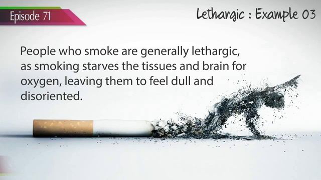 Daily Video vocabulary - Episode :71 Lethargic. English Lesson смотреть онлайн