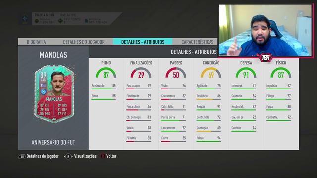 CUIDADO AO FAZER KOSTAS MANOLAS FUT BIRTHDAY! - FIFA 20 UT смотреть онлайн