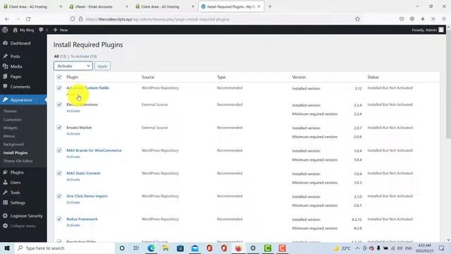How to Install and Activate wordpress theme - Electro Theme demo woocommerce смотреть онлайн