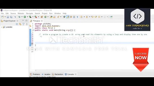 Java programming tutorial 17 array смотреть онлайн