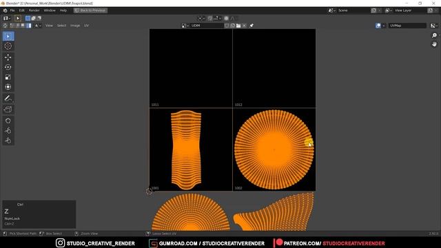 Blender to photoshop workflow. Export UV from Blender 2.92 to Photoshop and make a material смотреть онлайн