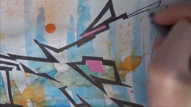 Graffiti Sketch "DNK" | Eido1 смотреть онлайн