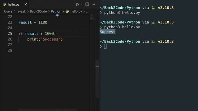 Conditional Operators with If Else | Python in Pashto смотреть онлайн