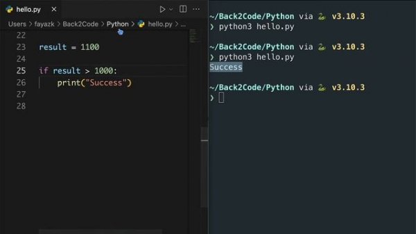 Conditional Operators with If Else | Python in Pashto