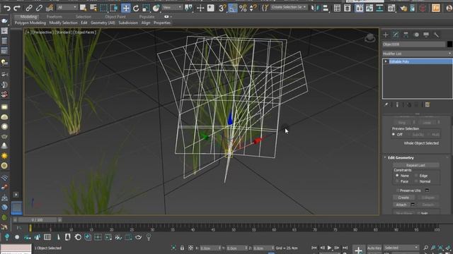 How to create Game ready Grass - 3ds max tutorial смотреть онлайн