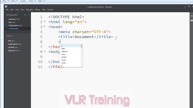 Php Variables part 2 In Telugu 06-vlr training смотреть онлайн