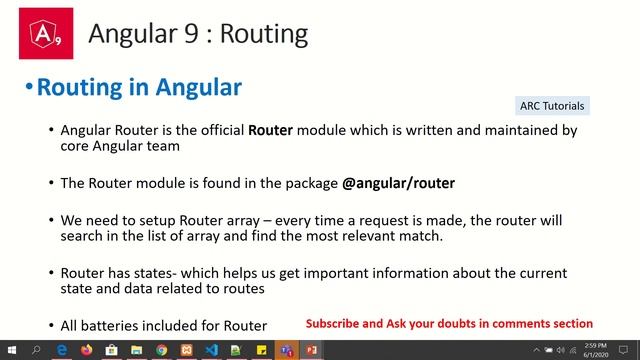 Angular 9 Tutorial For Beginners #28 - Routing смотреть онлайн