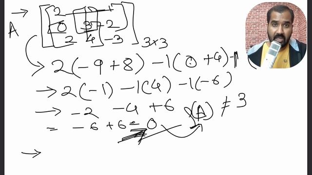 Rank of Matrix | Determinant Method Explained in Hindi with solved Example | Engineering Mathematic смотреть онлайн
