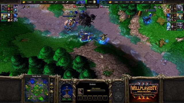 СКОРОСТЬ СКОРОСТЬ СКОРОСТЬ: Happy (Ud) vs Colorful (Ne) Warcraft 3 Reforged смотреть онлайн