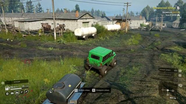 SnowRunner 2020 - Это Россия (SpinTires, MudRunner) Таймыр #1 смотреть онлайн